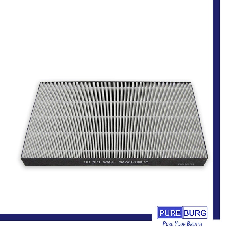 PUREBURG Replacement Filter Set Compatible with Sharp KC-860U PlasmaCluster Air Purifier, H13 HEPA + Activated Carbon + Humidifier Filter - Image 3